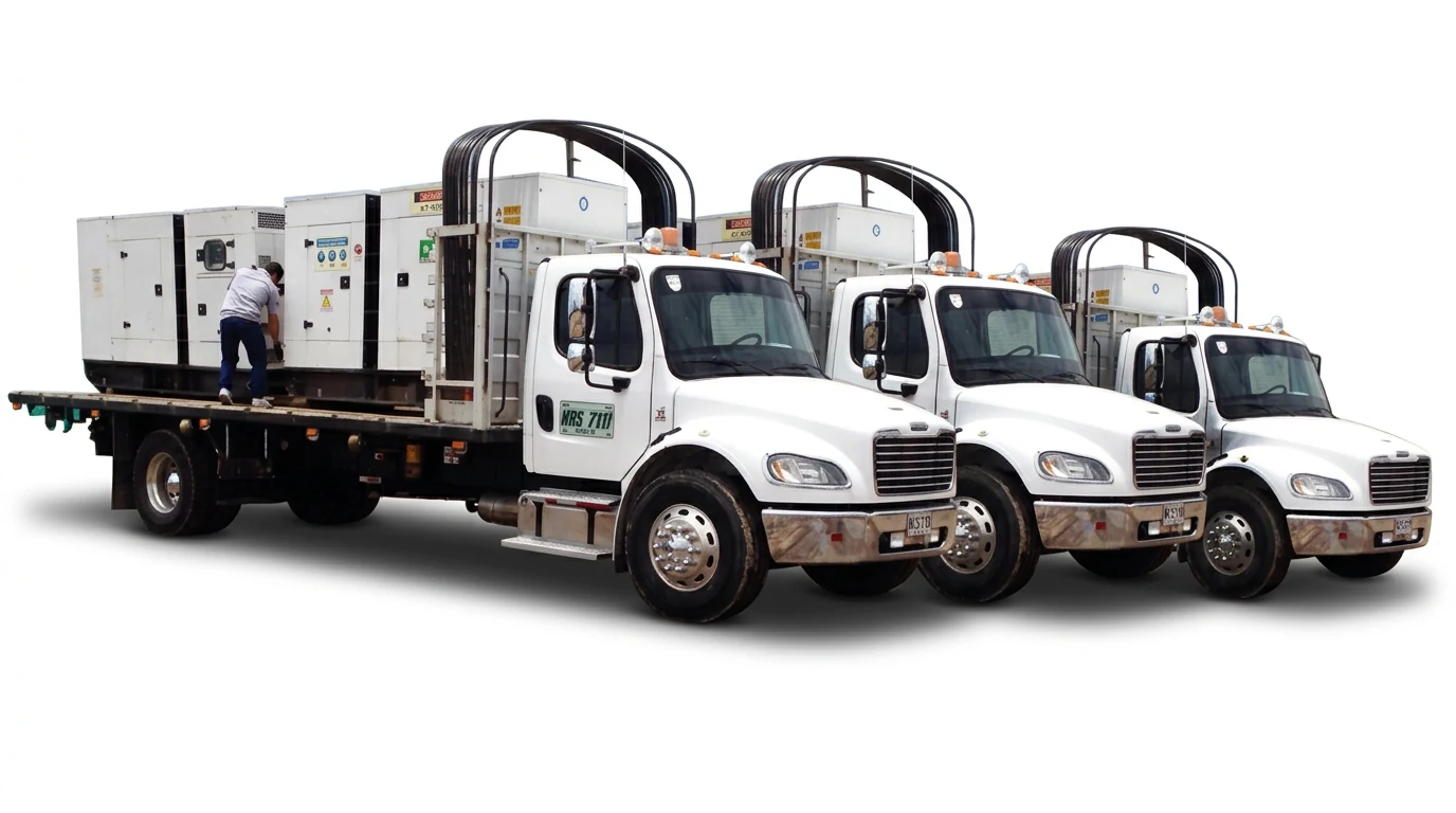 Grupos electrógenos móviles: Unidades sobre tráiler o skid para alquiler, eventos, frentes de obra y contingencias